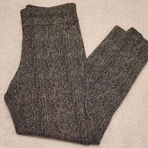 Stylish Black And White Herringbone Pants